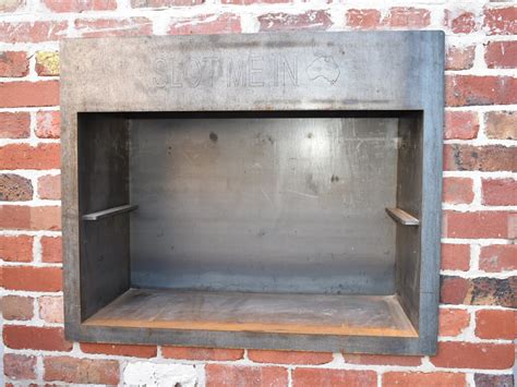 fireplace metal box|firebox inserts.